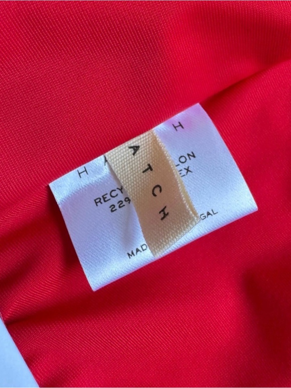 Hatch Bright Red and Pink Maternity Swim One-Piece - Picture 4 of 7